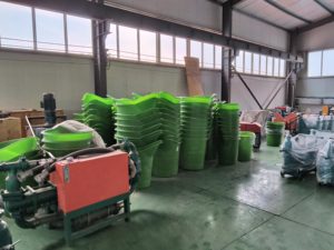 Planta Mezcladora Vertical Multifuncional, Mezcladora Eléctrica Industrial Portátil para Concreto, Máquina para Mezclar Mortero con Cubeta de Plástico - Product Image 6