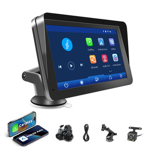 Navegación portátil HD para coche de 7 pulgadas, inalámbrica, Carplay, Bluetooth, interconexión de teléfono móvil, navegación automática en línea para Android - Product Image 1