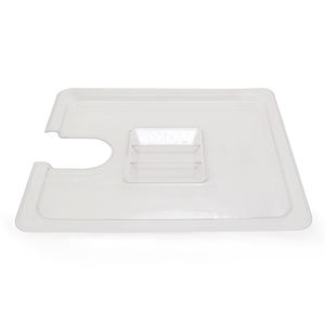 Contenedor sous vide de plástico de grado alimenticio lipavi C10/15/20QT, baño de agua con tapa de muesca - Product Image 3