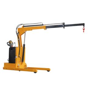 รถเครนไฮดรอลิกไฟฟ้าขนาดเล็กแบบเคลื่อนที่ได้สำหรับใช้ในครัวเรือน แบบแขนยื่นหมุนได้ รับน้ำหนัก 1 ตัน - Product Image 2