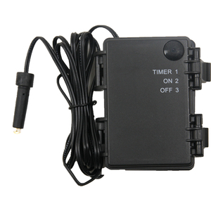 Boîte à piles ZICOM pour 3 piles avec LED, accessoires de berceau, décorations de Noël (modèle 9069-X902 Allemagne) - Product Image 1