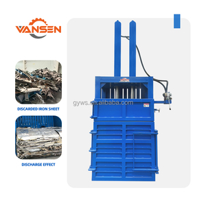 <span class=keywords><strong>Presse</strong></span> à balles hydraulique verticale, machine à presser les déchets de papier, les bouteilles en PET, les films plastiques, les canettes, les vêtements usagés, les boîtes en <span class=keywords><strong>carton</strong></span> - Product Image 1