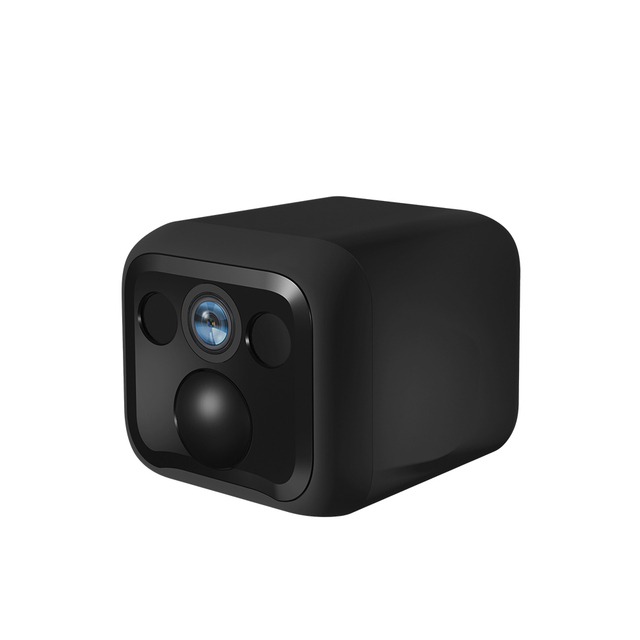 1296P Mini WiFi Camera 1400mAh Battery Powered Wireless Security Camera with AI Human Detection 940nm Built in IR