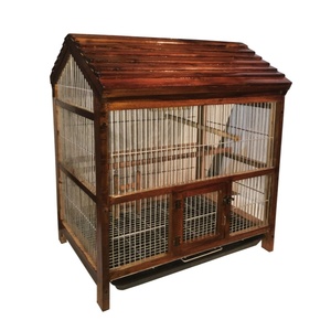 Diseño Atractivo 	 Jaulas Plegables para Mascotas, Jaula de Madera para Pájaros, Jaulas Grandes para Pericos, Jaula de Cría de Aves - Product Image 1