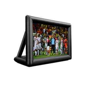 Écran de <span class=keywords><strong>Projection</strong></span> en <span class=keywords><strong>toile</strong></span> 14 pouces, 1 pièce, pour cour extérieure, cinéma gonflable - Product Image 2