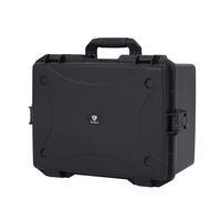 493630 Boîtier d'équipement en plastique rigide étanche, boîtier portable industriel pour outils et équipements électroniques