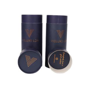 Custom Gold Foil Stamping Popular Biodegradable Packaging <b>Box</b> Round Cardboard Wine Bottle Paper Tube Packaging - Product Image 5