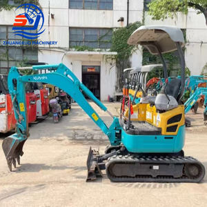 Mini-excavatrice Kubota U15 d'occasion, 1,5 tonne, hydraulique, sur chenilles, d'origine japonaise, à vendre à prix réduit. - Product Image 2