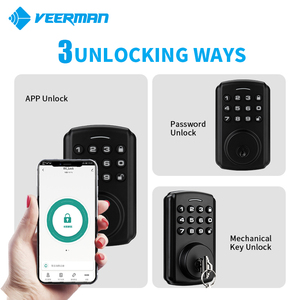 Standard American Type <strong>Keypad</strong> <strong>Lock</strong> <strong>Password</strong> Key Tuya Smart Digital Deadbolt Door <strong>Lock</strong> Electronic Door <strong>Lock</strong> - Product Image 3