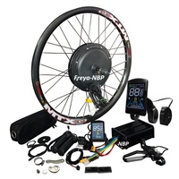 Stock UK MTX 26\" 27.5\" 29\" 52V2000W 45A M8 NFC SURRON Throttle Ebike Vélo électrique Moteur de moyeu de vélo électrique Kit de vélo électrique 52V20Ah Batterie