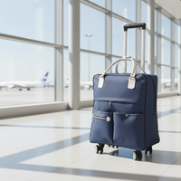Nouveau Sac de Voyage Unisexe Oxford à Roulettes 2026 – Léger, Pliable, Grande Capacité, Portable, Type Trolley