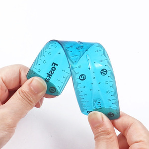 Righelli in PVC Morbido di Alta Qualità, Flessibili e Pieghevoli, con Scala in <span class=keywords><strong>Centimetri</strong></span> e <span class=keywords><strong>Pollici</strong></span>, per Lavoro e Misurazioni Quotidiane - Product Image 4