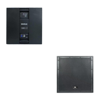 Subwoofer actif professionnel de 18 pouces avec amplificateur DSP de classe D