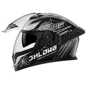 <span class=keywords><strong>Casque</strong></span> de <span class=keywords><strong>moto</strong></span> Open <span class=keywords><strong>Predator</strong></span> Full Face Off-Road Commuter Travel pour hommes et femmes - Product Image 2