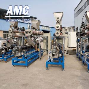 Machine d'extrusion d'aliments pour poissons AMC, machine de préparation d'aliments pour truites, 2 tonnes par heure, prix d'une usine complète d'aliments pour poissons flottants - Product Image 3