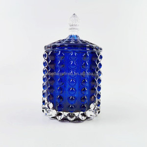 Personalizzato 8oz cristallo trasparente bolla Tealight di vetro portacandele per fare la candela - Product Image 3