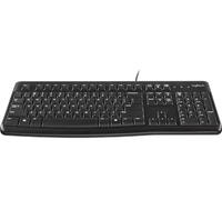 Kombo Keyboard dan Mouse Berkabel MK120 USB Plug and Play Ukuran Penuh untuk PC Laptop Desktop OEM Grosir Logo Kustom