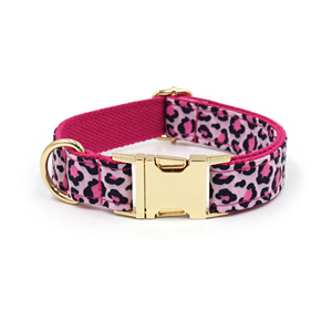 Set 3 Pezzi Collare, Guinzaglio e Fiocco per <span class=keywords><strong>Cani</strong></span> con Stampa Leopardata Popolare 2026 - Incisione Laser Nome Cane e Numero Telefono Proprietario - Product Image 5