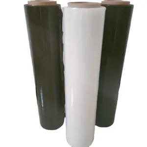 China supplier in hebei transparent clear 500mm pe stretch film durable ldpe film rolls