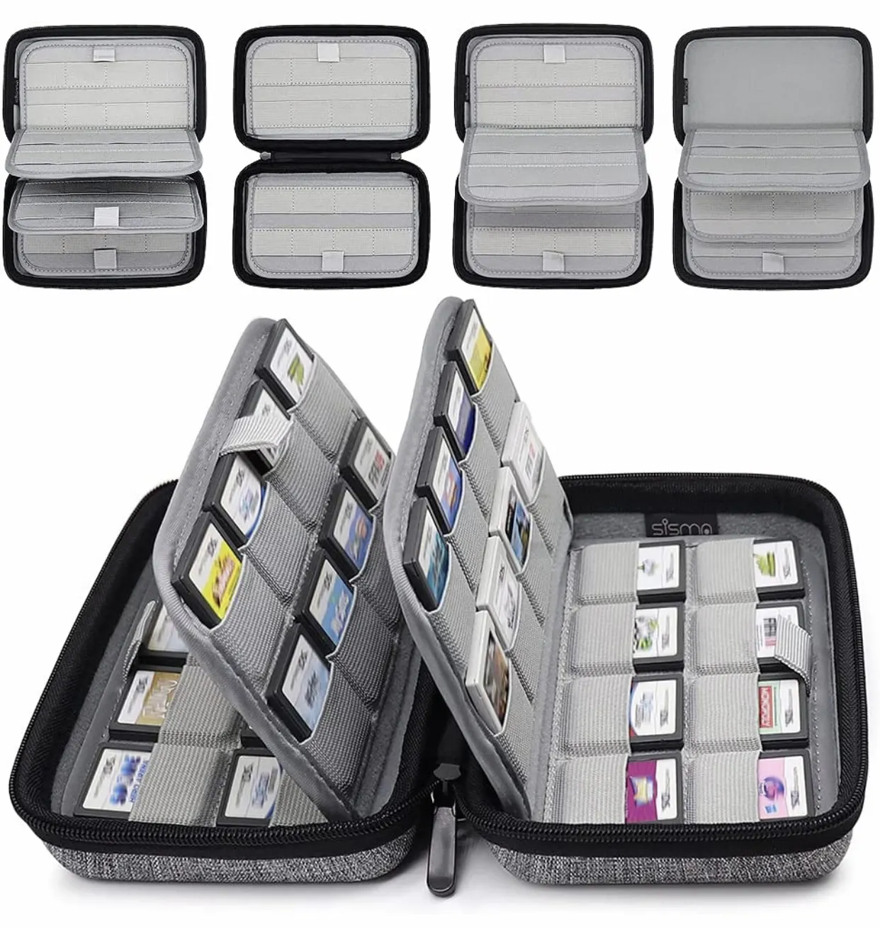 Eva Hard Shell Waterdichte Draagbare Game Kaarthouder Tool Storage Case Voor Nintendo 3DS 2DS Game Card