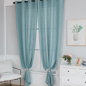 Hiện đại đơn giản phong cách rắn Polyester Sheer Rèm cho khách sạn nhà trang trí - Product Image 2