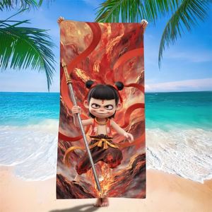 Microfiber Beach Towels Customization Cartoon Animes Boys Character Kids Dragon 3d Printed Personalized <b>Bath</b> Towels - Product Image 2
