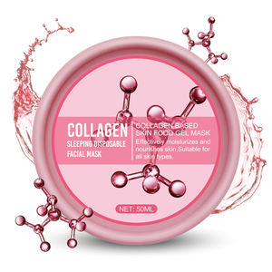 Masque de nuit en gel au collagène et à la Centella pour le visage, soin éclaircissant bio OEM - Product Image 3