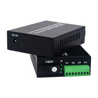 Convertisseur de signal à contact sec sur fibre optique 2, 4, 8, 16 canaux – Transmetteur-récepteur de signaux à contact sec vers fibre optique