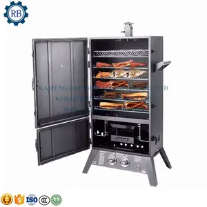 Small commercial sausage smoke oven smoked bacon making machine meat smoking machine