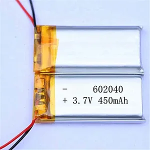 602040 450mAh 3.7V Polymer Pin <span class=keywords><strong>Lithium</strong></span> cho thông minh dây đeo cổ tay đồ chơi điện tử cắm trại Đèn cầm tay người hâm mộ làm pin - Product Image 3