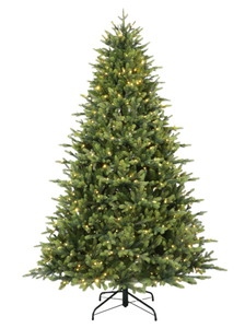 Arbre <span class=keywords><strong>de</strong></span> <span class=keywords><strong>Noël</strong></span> floqué <span class=keywords><strong>avec</strong></span> des baies <span class=keywords><strong>de</strong></span> pommes <span class=keywords><strong>de</strong></span> pin et des lumières chaudes pour la décoration <span class=keywords><strong>de</strong></span> <span class=keywords><strong>Noël</strong></span> - Product Image 2