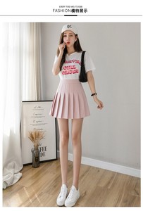 Venta al por mayor clásico Vintage de cintura alta A-line hueco encaje Midi longitud plisada media falda para ropa de niña adulta - Product Image 4