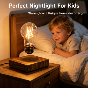 360° Auto-Rotating Floating Bulb <b>Night</b> <b>Light</b> Anti Gravity LED Bulb Table Lamp for Living Room Unique Gift Wholesale - Product Image 3