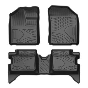 Tapetes 3D de TPE para Auto <span class=keywords><strong>Toyota</strong></span> Wigo 2015-2019 (Volante a la Izquierda), Impermeables, Antideslizantes, para Todo Clima - Product Image 1