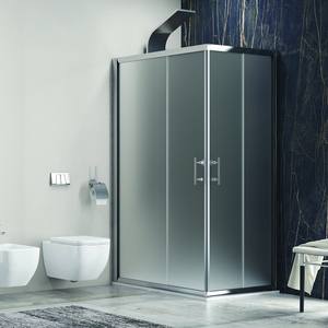 Kamalu KF1000 moderno 110x90 cm vetro satinato senza cornice 6mm custodia in alluminio per hotel doccia a vapore - Product Image 1