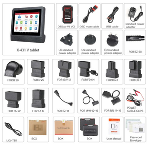 Máy quét ô tô Universal Launch X431 V Plus V+ Vplus 5.0 Pro3, thiết bị chẩn đoán ô tô OBD2, dụng cụ quét xe hơi cho tất cả các loại xe - Product Image 4