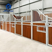 Stalle à chevaux modulaire de luxe moderne, fabrication directe d'usine, pour le marché européen