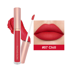 2023 Offre Spéciale sans logo bas quantité minimale de commande logo personnalisé mini nuances de rouge à lèvres nude maquillage rouge à lèvres personnaliser brillant à lèvres longue durée imperméable - Product Image 5