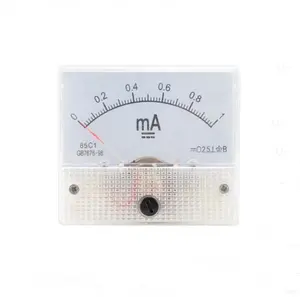High-präzision Ammeter Mechanical Pointer Type Analog Current Panel Meter Current Meter 85C1 DC1/5/10/30/50/100/200/300/500mA