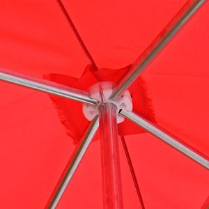 Sombrilla Publicitaria Personalizable para Puesto, 2.5x3m, 4 Varillas de Acero Galvanizado, Resistente al Viento, Impermeable, Protección UV, para Exteriores - Product Image 2