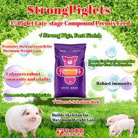 Prémélange Porcin Premium 4% pour Porcelets Post-Saillie de 15-25 kg – Promoteur de Croissance au Sélénium pour le Soutien du Squelette