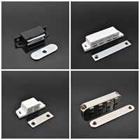 Aimant de meuble en plastique ABS aimant de porte d'armoire à loquet magnétique pour placard de cuisine aimant de loquet de tiroir de porte d'armoire pour tiroir