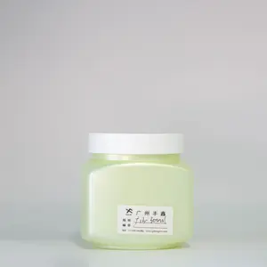 Vuông mỹ phẩm Jar nhựa 300ml nhựa kem da Jar