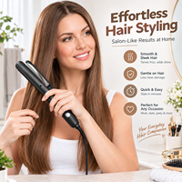 Lisseur de cheveux pour femmes, fer à lisser chauffant, fer lissant pour des cheveux lisses et brillants, contrôle des frisottis et coiffage