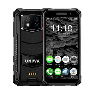 IP68 Waterproof SOYES S10 Max 3.5 Inch Screen Mini Size Mobile Phone Android 10 128GB Mini NFC Rugged Smartphone