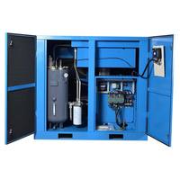 Compresseur d'air industriel à vis DUKAS 7,5-37 kW, refroidi par air, lubrifié, stationnaire, à vitesse fixe