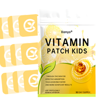 Patchs de Vitamines OEM à Marque Privée, Patch Transdermique avec Rétinol Palmitate, Acide Ascorbique et Acétate pour le Soutien Immunitaire des Enfants