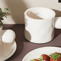 Moule en résine et silicone DIY pour pot de fleurs en forme de tasse style Instagram, modèle D5394, fabriqué en Chine