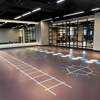 Tapis de sécurité Runsure pour gymnase, écologique, absorption des chocs, antidérapant, insonorisant, Botella Para Batidos De Gimnasio Sac Crossfit