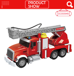 Camions de pompiers à friction en gros, jouets de modèle avec lumière et son - Product Image 2